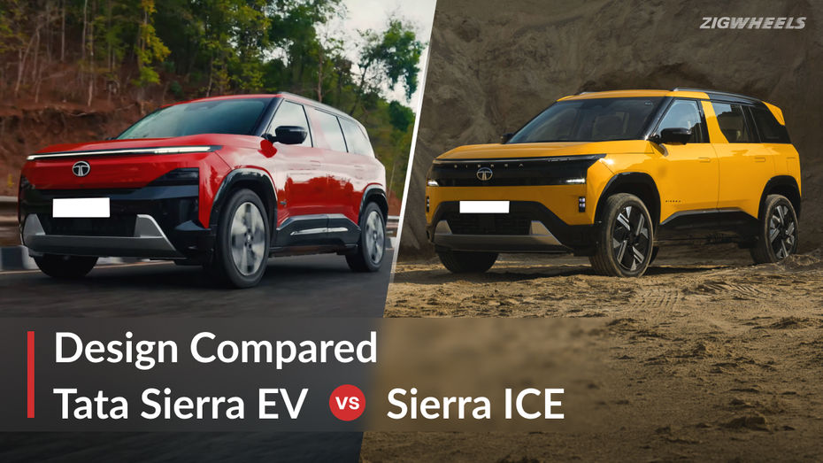 Tata Sierra EV Vs Sierra ICE