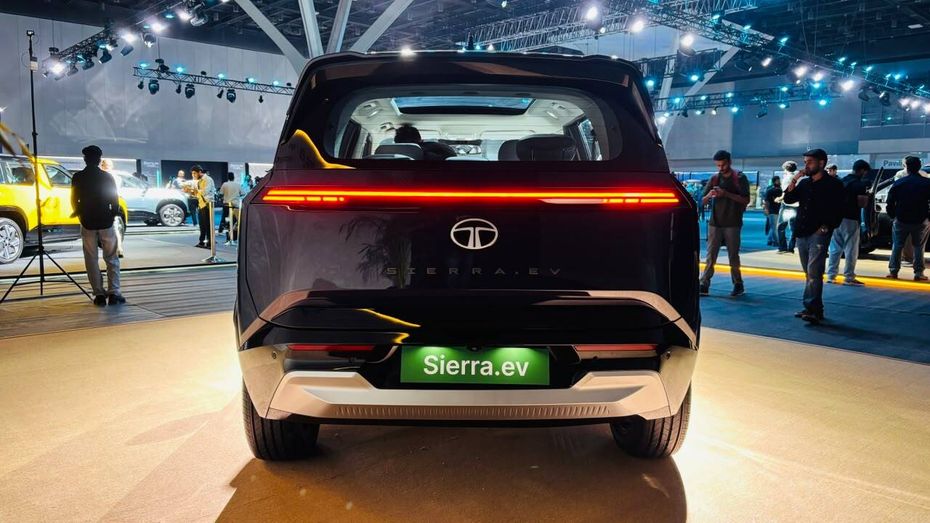 Tata Sierra EV Rear