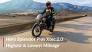 Hero Splendor Plus Xtec 2.0 Real-World Mileage Tested: It&rsquo;s Unbelievable
