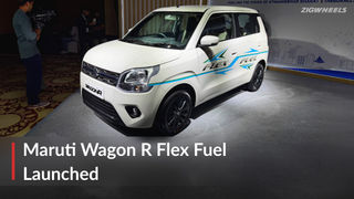Maruti Wagon R Flex Fuel Launched At Rs 7.24 lakh | India's First E85 Car