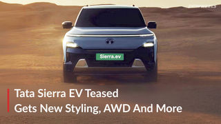 Retro-cool Sierra EV Teaser Out! Tata&rsquo;s Comeback SUV Is Coming Your Way In An Electric Avatar!