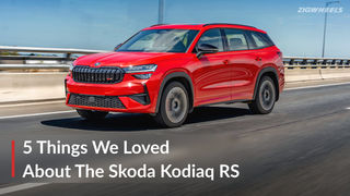 5 Things We Love About The Skoda Kodiaq RS!