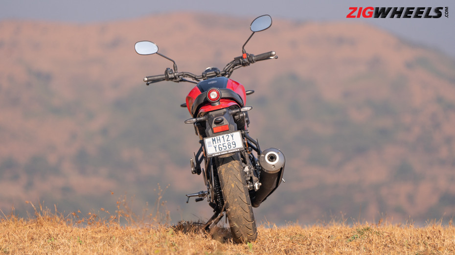 Yamaha XSR155 Rear Design