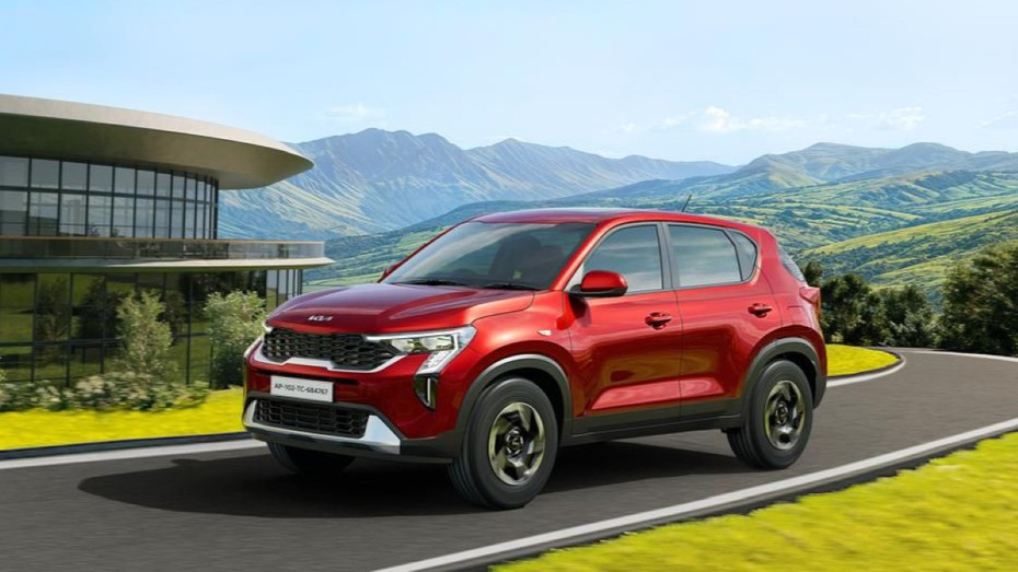Kia Sonet Magma Red