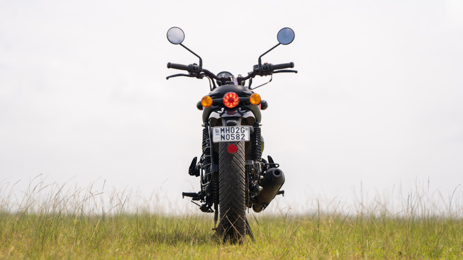 Royal Enfield Hunter 350 Rear Design