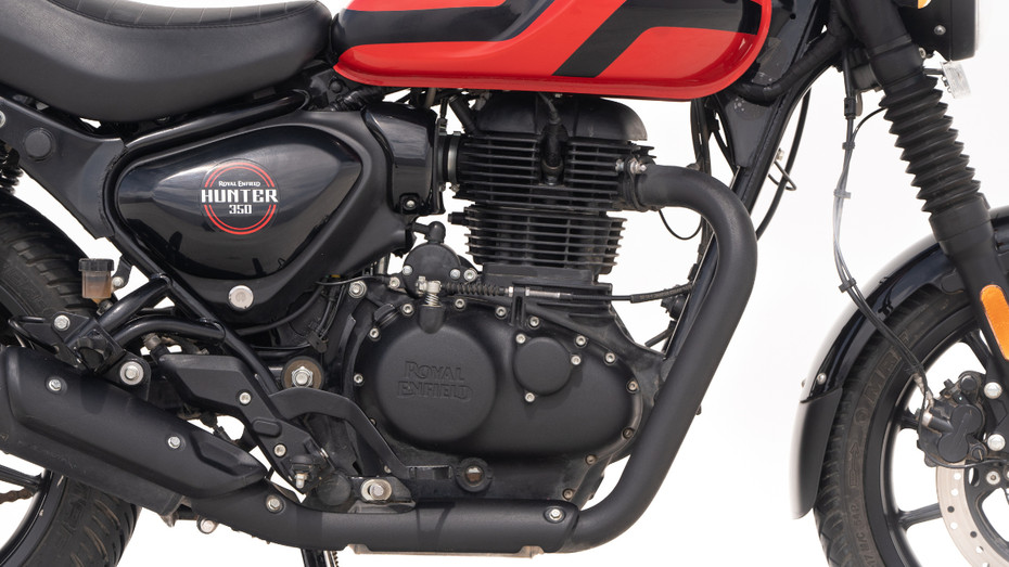Royal Enfield Hunter 350 Engine