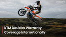 KTM Expands Warranty Coverage For Road Bikes Internationally