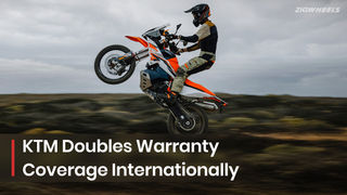 KTM Expands Warranty Coverage For Road Bikes Internationally