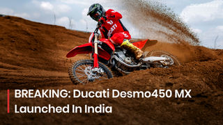 BREAKING: Ducati Desmo450 MX Launched In India
