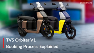 TVS Orbiter V1: Booking Details