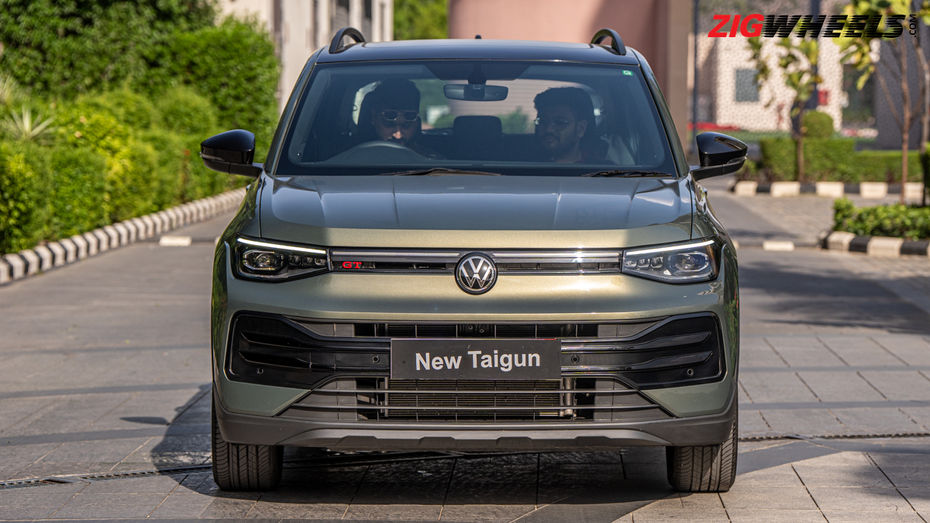 Volkswagen Taigun Facelift Front Volkswagen Taigun Facelift Front
