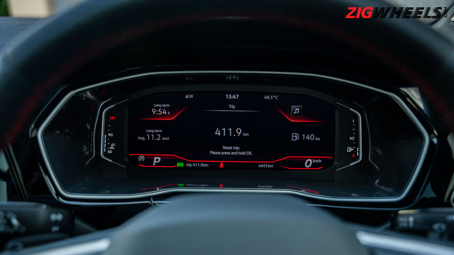 Volkswagen Taigun Facelift 10.25-inch Digital Driver's Display Volkswagen Taigun Facelift 10.25-inch Digital Driver