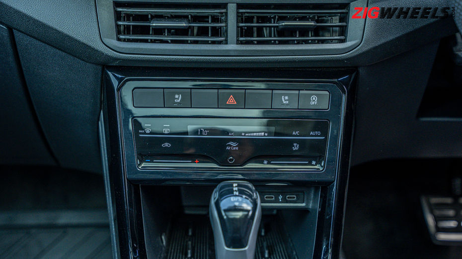 Volkswagen Taigun Facelift Climate Control Panel Volkswagen Taigun Facelift Climate Control Panel