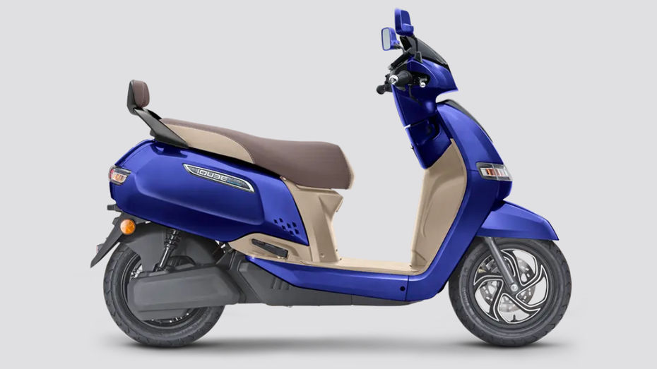 TVS iQube S 4.7kWh Side Profile