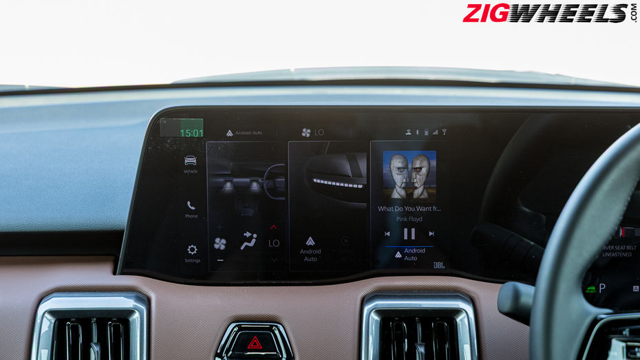 Toyota Urban Cruiser Ebella Infotainment Screen