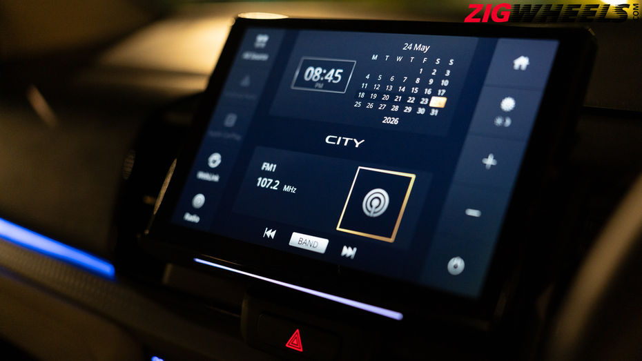 Honda City Infotainment Screen