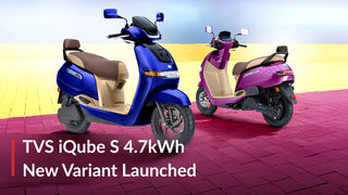 BREAKING: TVS iQube S Makes A Comeback! Now Gets A Larger 4.7kWh Battery Pack