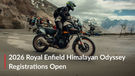 Royal Enfield Himalayan Odyssey 2026 Registrations Open; Gets Four New Routes
