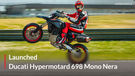 Ducati Gives Its Wild Single-Cylinder Supermoto A Dark New Identity