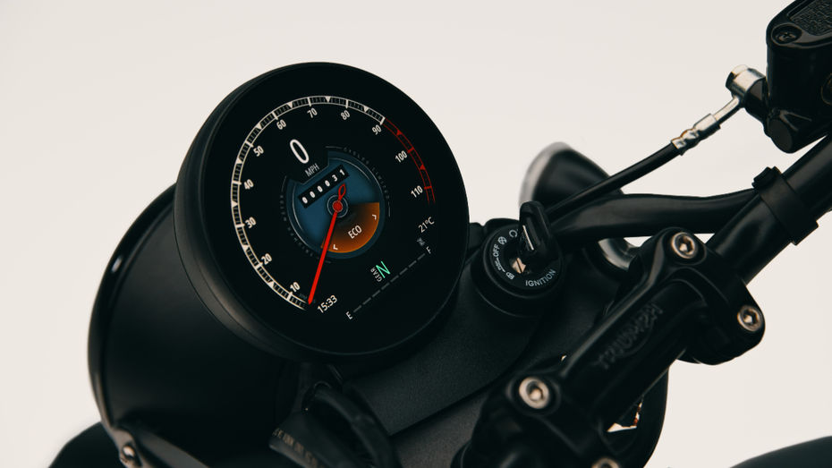 Triumph Bonneville T40 TFT Console