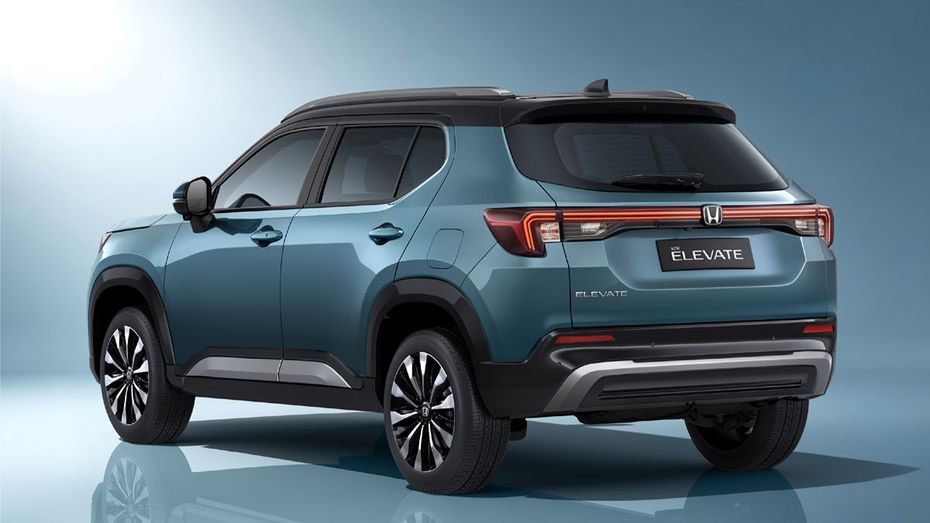 2026 Honda Elevate Rear Quartet