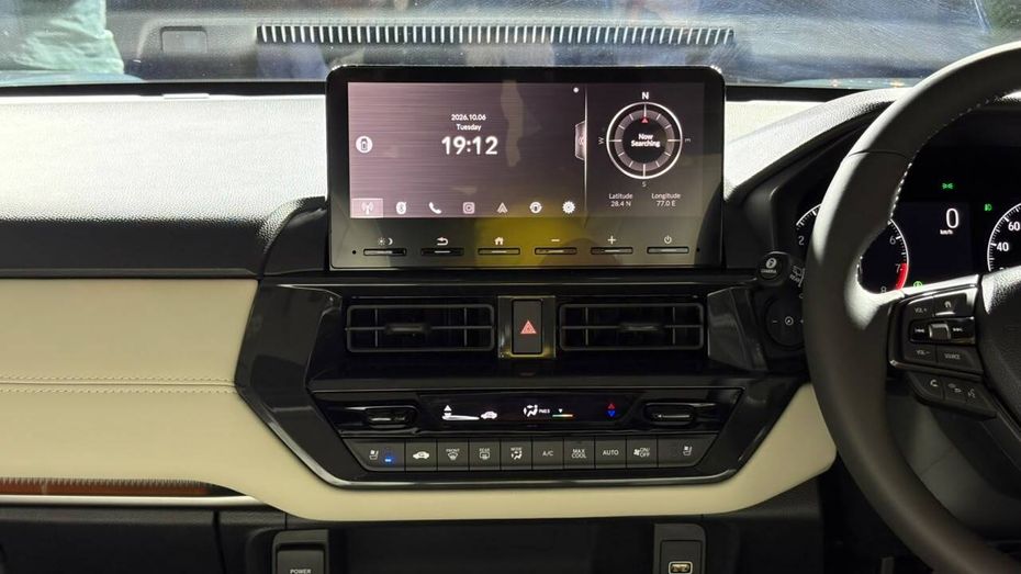 2026 Honda Elevate infotainment Touchscreen