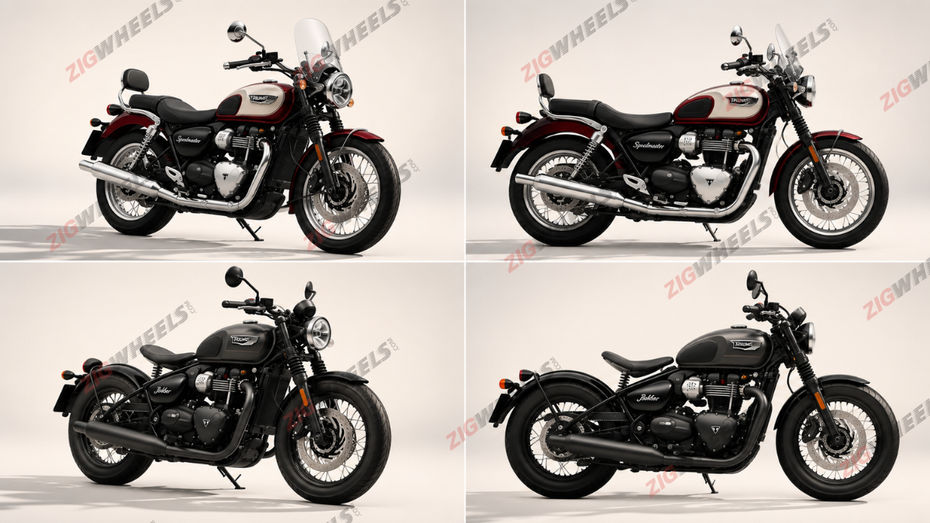 Triumph Bonneville T40 Speedmaster &amp; Bonneville T40 Bobber
