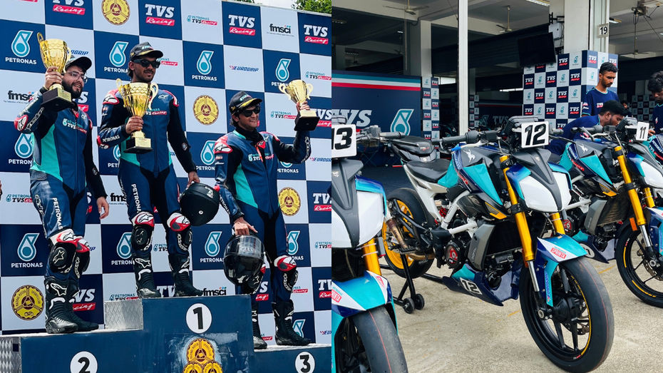 Second Position At TVS YMRP