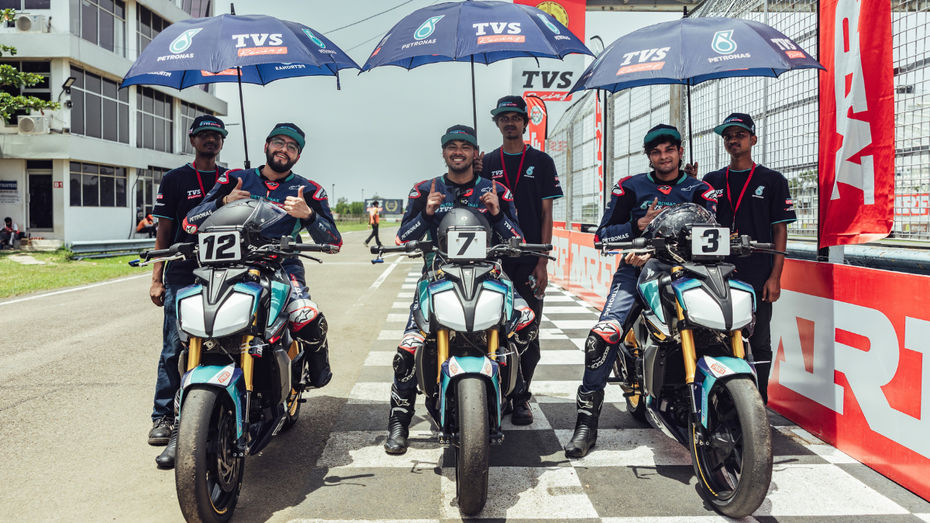 Second Position At TVS YMRP