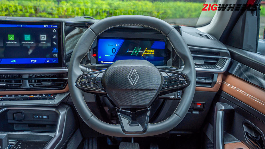 Renault Duster Hybrid Steering Wheel