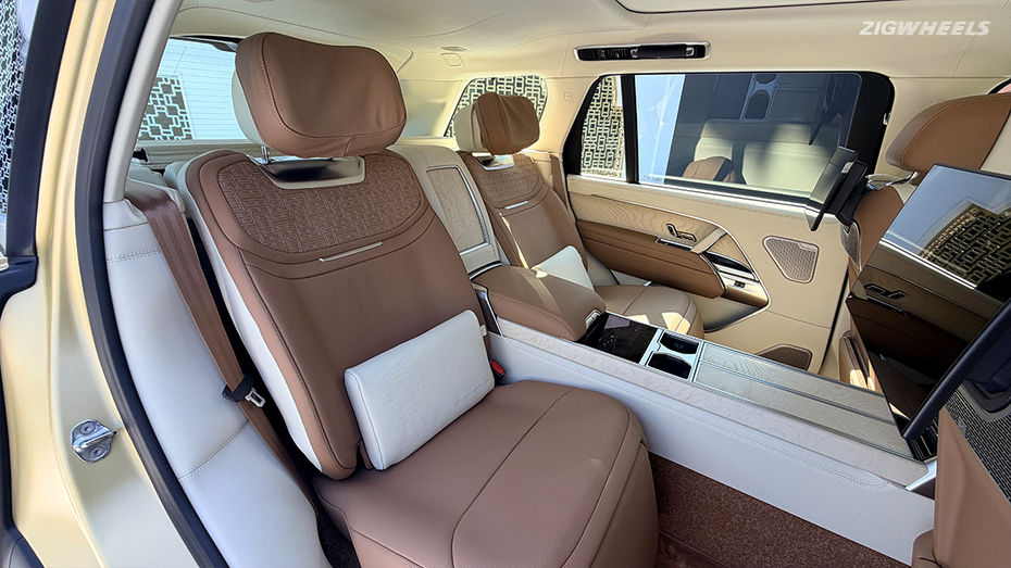 Range Rover SV Jaisalmer Edition Rear Seats