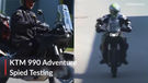 KTM 990 Adventure Spotted Testing; Gets 1390 Adventure-Like TFT Console