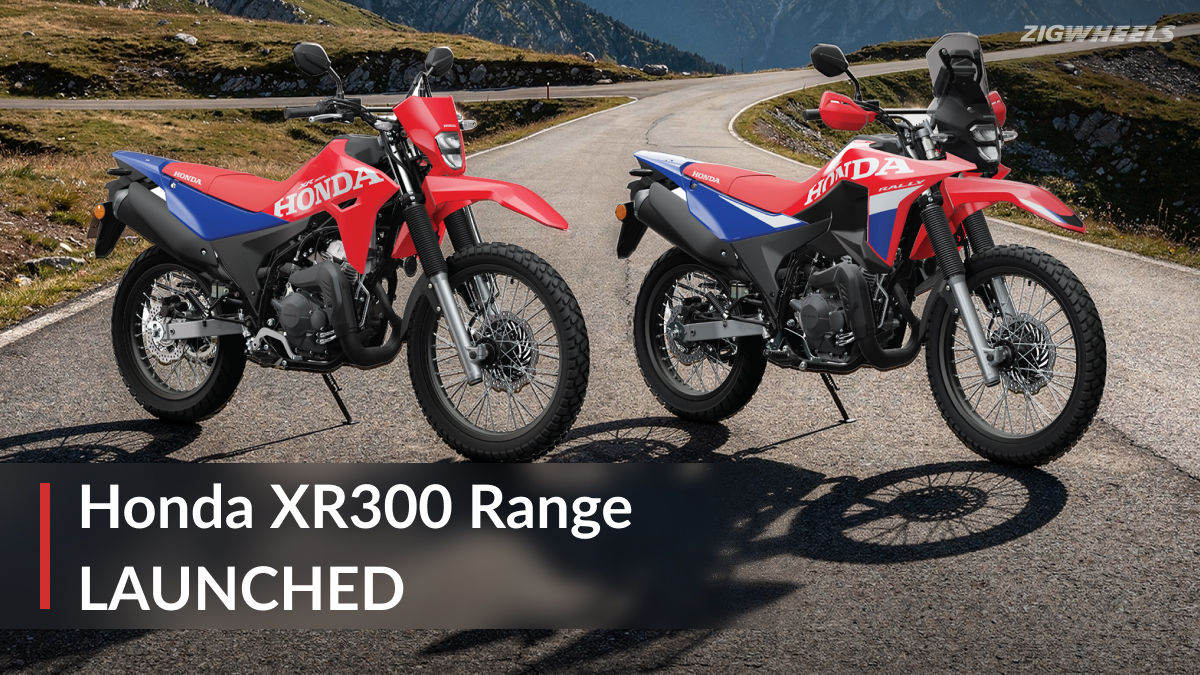 BREAKING: Honda XR300 Rally & XR300 L Bikes Launched In India - ZigWheels