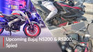 Upcoming Bajaj Pulsar RS200 Spied Testing & NS200 Reaches Dealership
