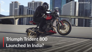Triumph Trident 800 Launched In India? Arrives At Dealerships Before Official Launch