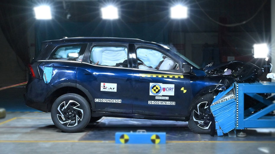 2026 Mahindra XUV 7XO 5-Star Crash Safety Test