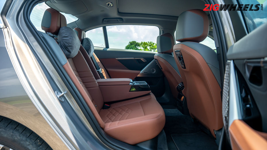 BMW i5 LWB Rear Seats