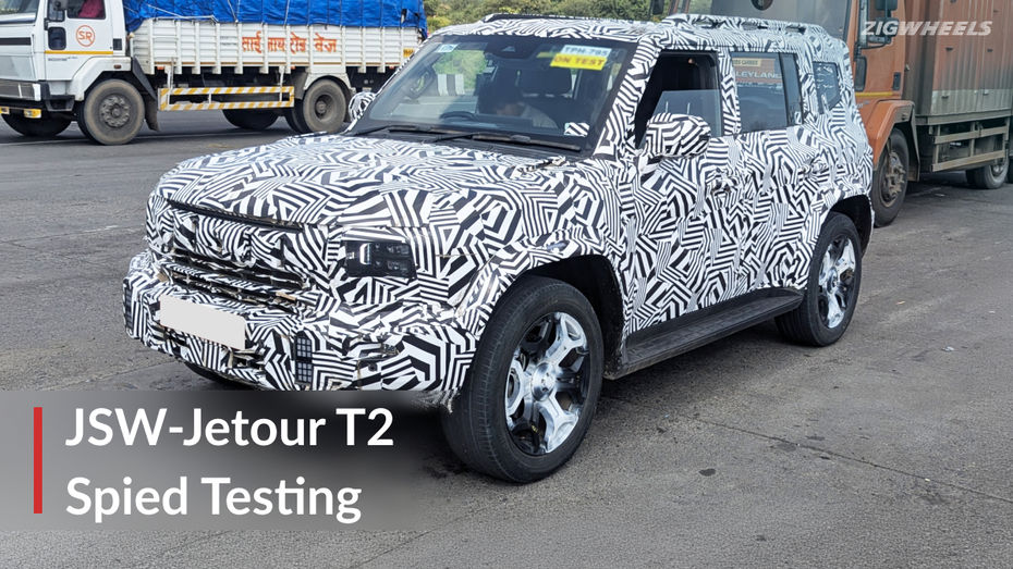 JSW Jetour T2 Spied Testing JSW Jetour T2 Spied Testing
