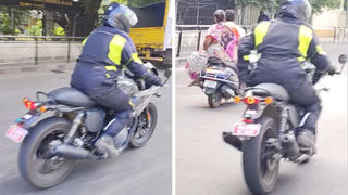 Royal Enfield Continental GT 750 Spied Testing: Gets A Semi-Fairing