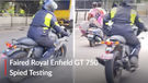 Royal Enfield Continental GT 750 Spied Testing: Gets A Semi-Fairing