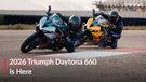 BREAKING: 2026 Triumph Daytona Launched; Big Upgrades, Tiny Price Hike