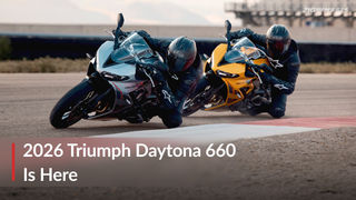 BREAKING: 2026 Triumph Daytona Launched; Big Upgrades, Tiny Price Hike