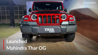 2026 Mahindra Thar OG Launched At Rs 10.32 Lakh: Here's What's New