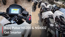 Upcoming Bajaj Pulsar NS400Z & NS200 To Get Smarter: Spotted At A Dealership
