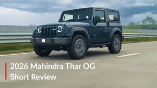 2026 Mahindra Thar OG Short Review: What We Liked & What Needs To Improve