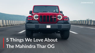 5 Things We Love About The Mahindra Thar OG