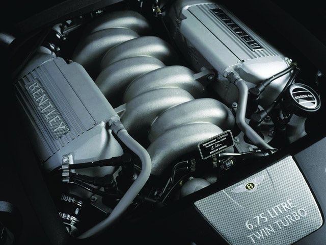 Bentley Arnage Engine Shot