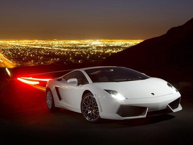 Lamborghini Gallardo Front Angle Shot