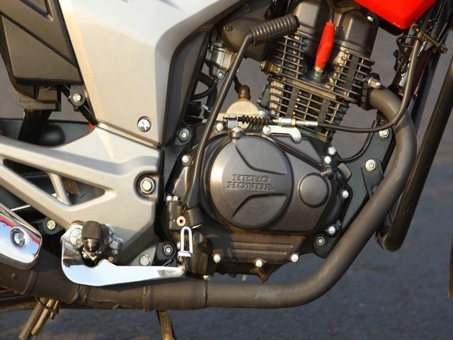 Hero Moto Corp Hunk: Engine Shot