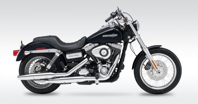 Harley Davidson super Glide Custom Right Side View